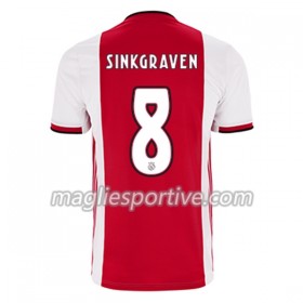 Completo Calcio Ajax Amsterdam Daley Sinkgraven 8 Divisa Prima 2019/2020